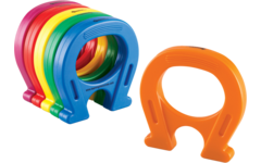 Jumbo hoefijzermagneten, set van 6