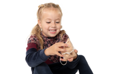 Small Foot - Kaas en Muis Houten Rijgspel