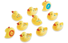 Smart Splash® Getallenpret Eendjes (Set van 10)