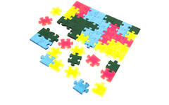 Puzzel transparant