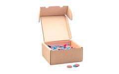 Fiches dubbelzijdig rood/blauw (400 stuks)
