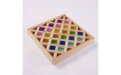 Regenboog Edelstenen & Kruizen Set van 40