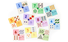 Magnetische cijferpuzzel