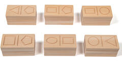 Domino's vormen, sensorisch