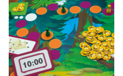 Tijdlezen - Level 21 - Wolfje hoe laat is het? - kloklezen - bordspel