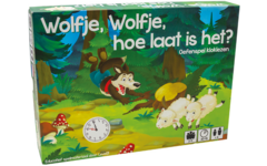 Tijdlezen - Level 21 - Wolfje hoe laat is het? - kloklezen - bordspel