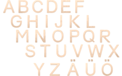 Letters gigantisch