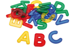 Transparante letters