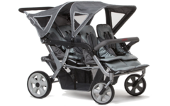 Wandelwagen Cabrio vierzitter