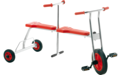 Duo driewieler maxi gegalvaniseerd