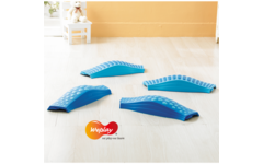 Loopbalken tactiel blauw 8 stuks