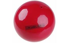 Gymnastiekbal 18 cm rood, 175 gram