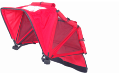 Rambler kap voor babyzitjes rood