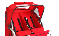 Rambler kap voor babyzitjes rood