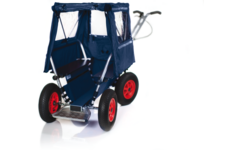 Rambler huif blauw