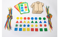 Houten rijgkleding