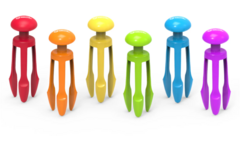Pincet, Tri-Grip (set van 6)