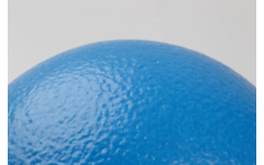 Bal | DRAGONSKIN Soft, Ø 18 cm, 130 g, neonblauw
