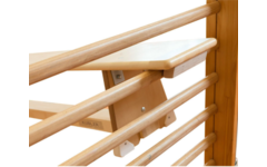 Turn-/gymnastiekbank, 300 cm, gemaakt van knoestvrij zachthout