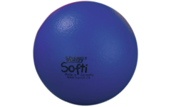 Volleybal | Volley ® ELE-Softball SOFTI, Ø 16 cm, 70 g, blauw