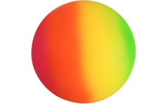 Bal | regenboogkleurige bal, Ø 20,32 cm