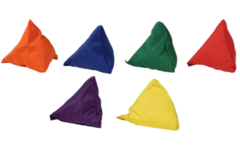 Pittenzak | Piramidevorm, set van 6