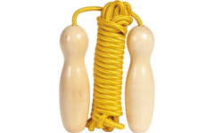 BS | Springtouw extra lang 5 meter, naturel