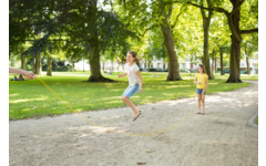 BS | Springtouw extra lang 5 meter, naturel