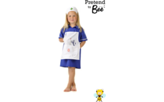 Verkleedkleding ECO zuster, 4-7 jaar