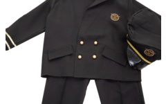 Verkleedkleding ECO piloot, 4-7 jaar