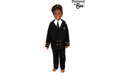 Verkleedkleding ECO piloot, 4-7 jaar