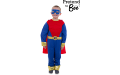 Verkleedkleding Superheld pak, 4-7 jaar