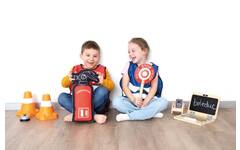 Rollenspel Set “Brandweer & Politie” 9-delig