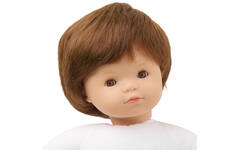 Pop zacht Europees met kort haar, 40 cm, Les Pluminis