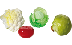 Groentenset C sla, bloemkool,tomaat,groene kool