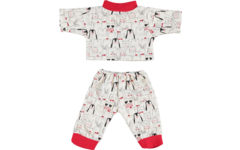 Poppenkleertjes pyjama 30 cm