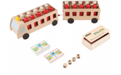 Rekenbus met aanhanger - maxi