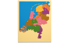 Inlegkaart Nederland