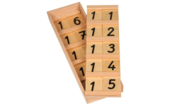 Getalrekken 10-19, schrijfschrift