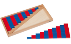 Rekenstokken klein 2 sets in kist