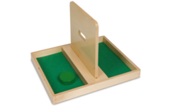 Brievenbus-bord met schijf