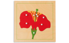 Botanische puzzel bloem