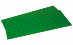 Twee planken met de notenbalk