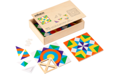 Driehoeksspel - kleurenkunst