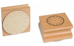 Klokstempel 1-12 (6 cm)