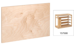 Achterwand Materiaal & Zintuiglijke Kast (ongemonteerd)