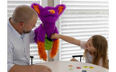 Emotie Edgar, pop 51 cm met 12 emotie fiches