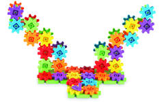 Versnellingen! Gears! Gears!® Deluxe bouwset (set van 100)