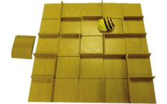 Bee-Bot houten doolhof