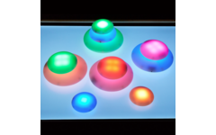 Glow Pebbels, 12 stuks